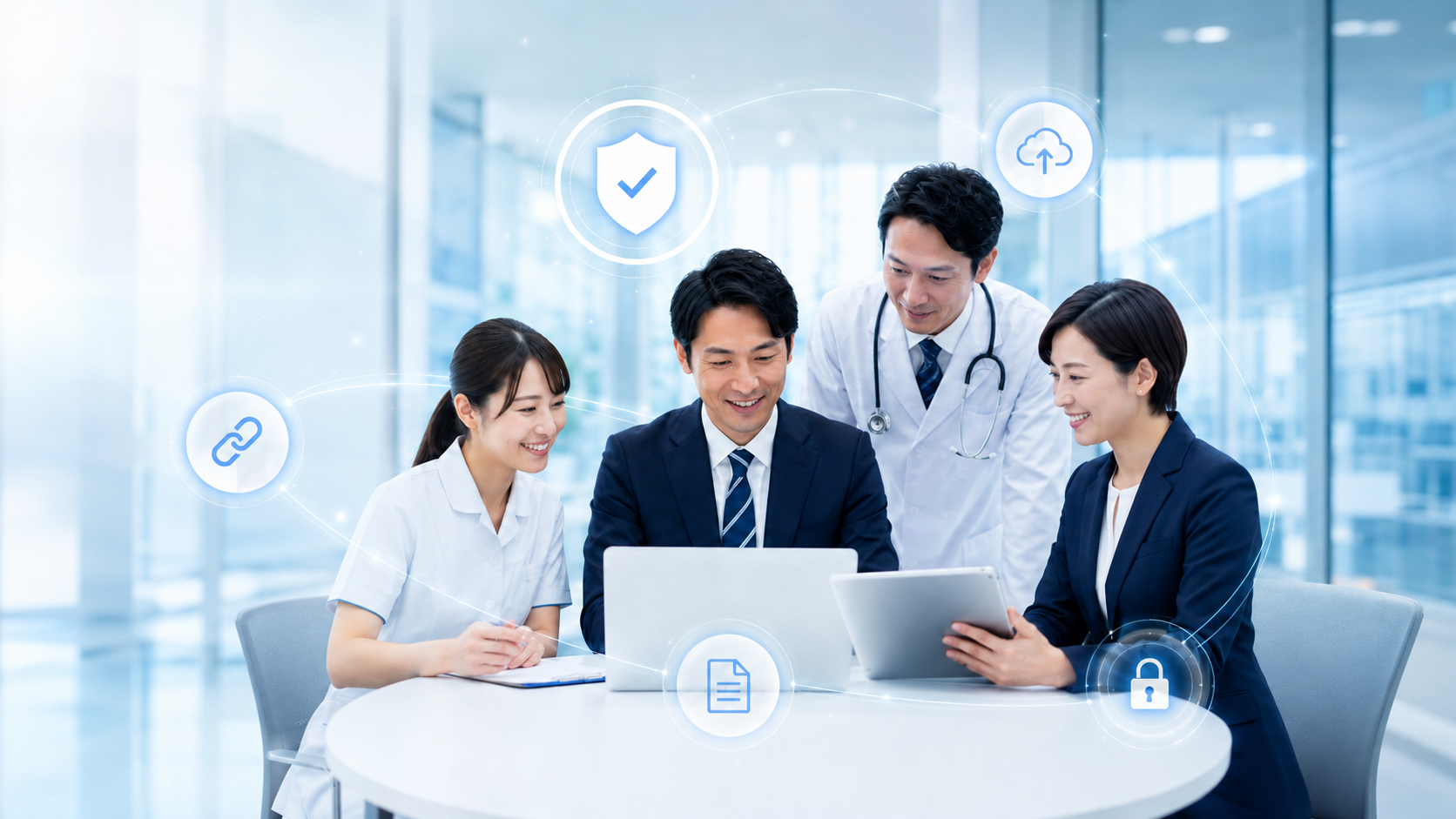 シスドラ便で取引先へファイル転送するイメージ